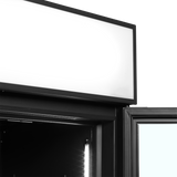 Glass Door Merchandiser - FSC1000H BLACK