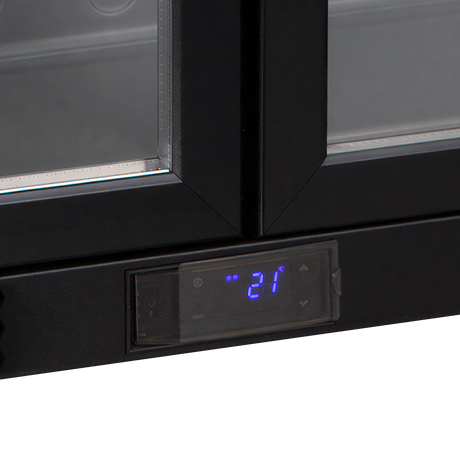 Tefcold Backbar Cooler 117L, Glass Door, +2 to +10°C – DB127H – image 2