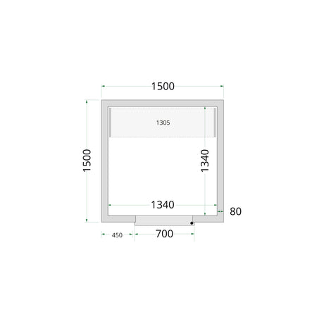 Cold Room Panels - Cold Room 150x150x220