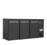 Serrco High-End Backbar Cooler 422L, 3-Door Solid, +2 to +10°C – SCL-222MU+