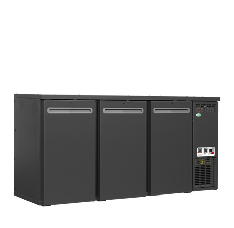 Serrco High-End Backbar Cooler 422L, 3-Door Solid, +2 to +10°C – SCL-222MU+