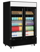 Tefcold Glass Door Merchandiser 922L, 2-Door Glass, +1 to +8°C – LGC5000B – image 2