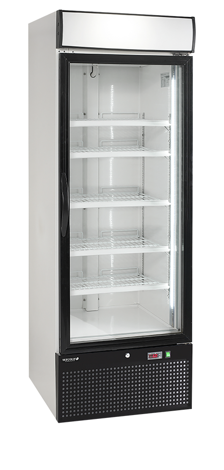Tefcold Glass Door Display Freezer 412L, Glass Door, -24 to -12°C – NF2500G
