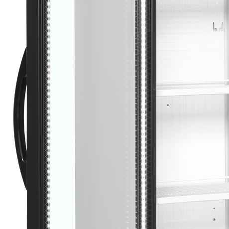 Tefcold Glass Door Merchandiser 347L, Glass Door, +2 to +10°C – SC381 L/H – image 4