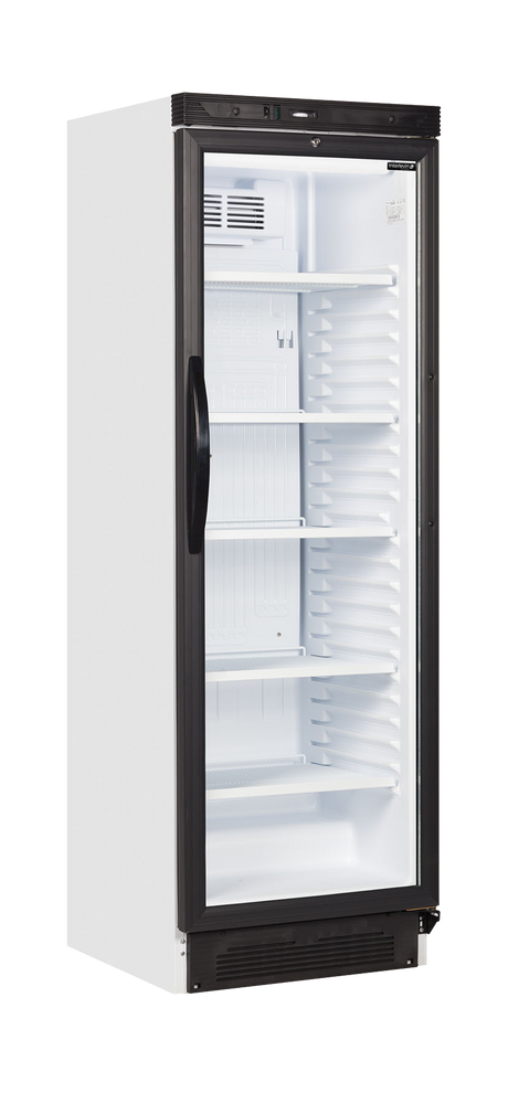 Tefcold Glass Door Merchandiser 347L, Glass Door, +2 to +10°C – SC381
