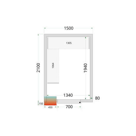 Tefcold CRPF1521 – CRPF1521 Shelf Kit
