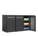 Serrco High-End Backbar Cooler 422L, 3-Door Solid, +2 to +10°C – SCL-222MU+