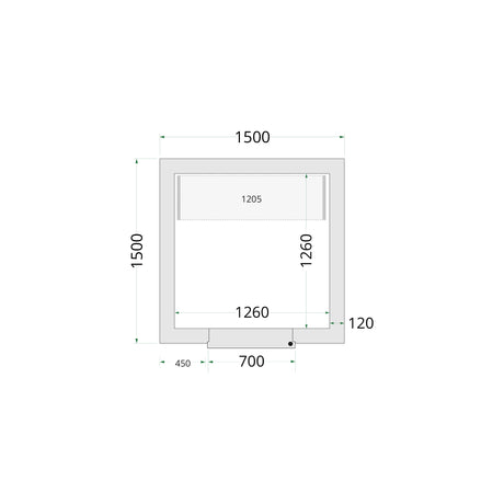 Cold Room Panels - Cold Room 150x150x220
