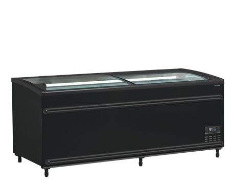 Tefcold Black Supermarket Chiller / Freezer 500L, -24 to -18 / -1 to +8°C – SFI185B-CF VS