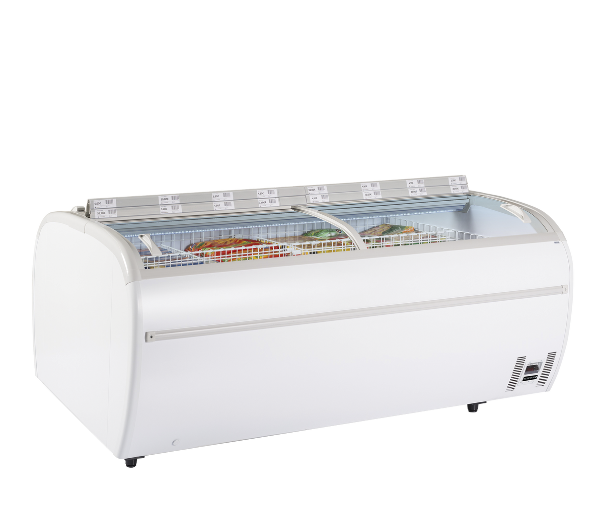 High Vision Freezer - DUPLA 2.2DE White