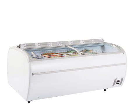 Tefcold High Vision Freezer 1255L, -24 to -18°C – DUPLA 2.2DE White