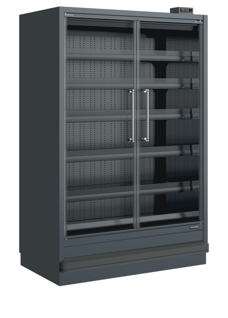 Tefcold Remote Multideck - Extended Height 2-Door Glass, -1 to +5°C – Trojan T14 FGD EHA