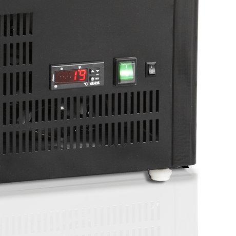 Tefcold Refrigerated Glass Display 78L, Glass Door, +2 to +12°C – UPD80 – image 4