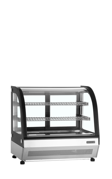 Tefcold Counter Top Display 60L, 2-Door Sliding Glass, +2 to +8°C – LCT 750 C