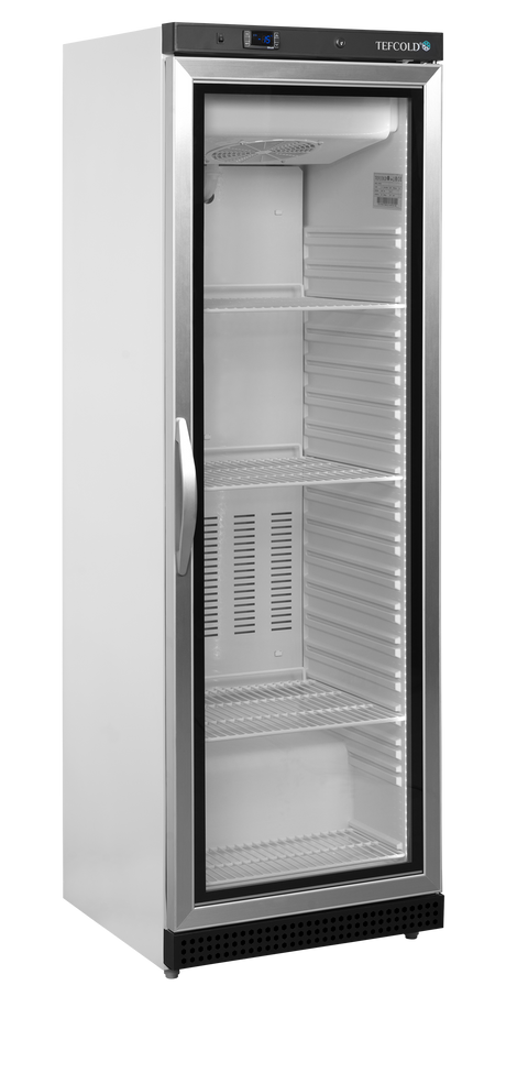 Tefcold Glass Door Display Freezer 340L, Glass Door, -24 to -10°C – UF400VG