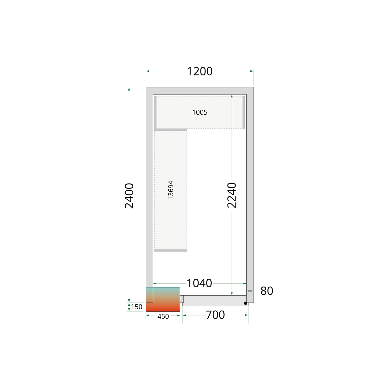 CRPF1224 - Shelf Rack System Kit