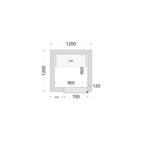 Cold Room Panels - Cold Room 120x120x220