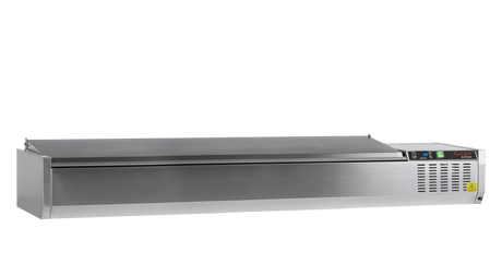 G-Line Gastronorm Topping Shelf with Lid 52L, +2 to +8°C – GVC33-200 S/S