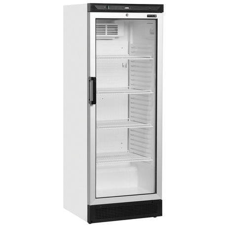 Tefcold Glass Door Merchandiser 290L, Glass Door, +2 to +12°C – FS1280