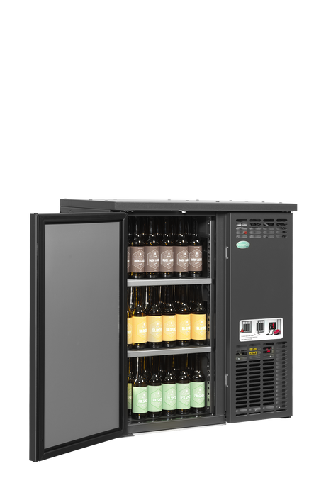 Serrco High-End Backbar Cooler 124L, Solid Door, +2 to +10°C – SCL-2MU+ – image 2