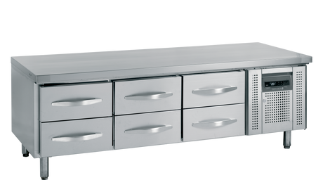 Tefcold Low Height Gastronorm Counter 138L, +2 to +8°C – UC5360