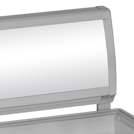 Tefcold Sliding Curved Glass Lid Chest Freezer 110L, -30 to -10°C – IDC152C-W1 – image 3