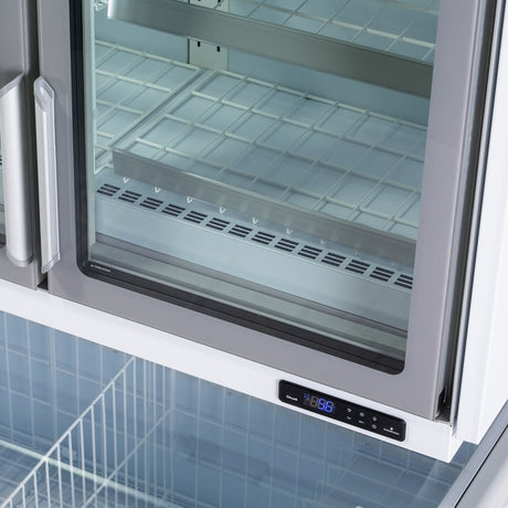 Tefcold Panoramic Top Case Freezer 642L, 4-Door Glass, -24 to -18°C – SUPER ARV215DE – image 2