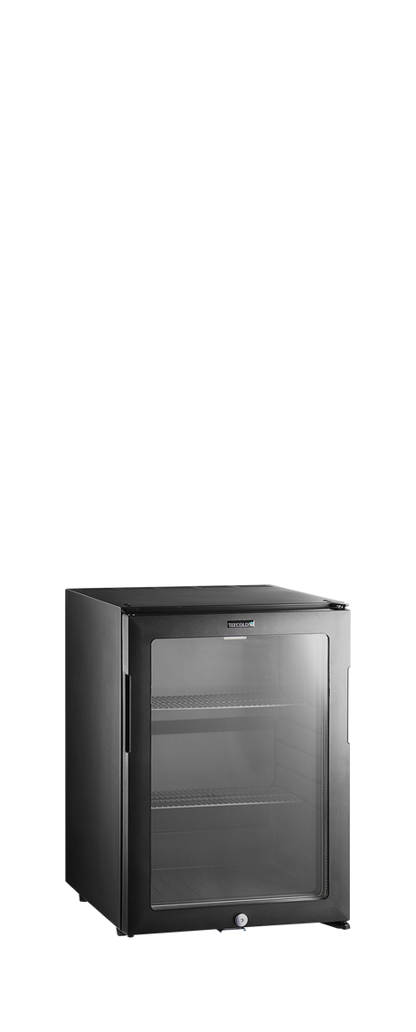 Tefcold Minibar 35L, Glass Door, +5 to +14°C – TM44G-1