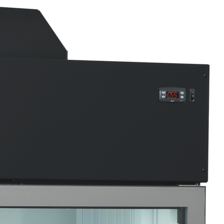 Tefcold Wall Freezer/Chiller 545L, 3-Door Glass, -24 to -18 / -1 to +8°C – MTF185B VS – image 4