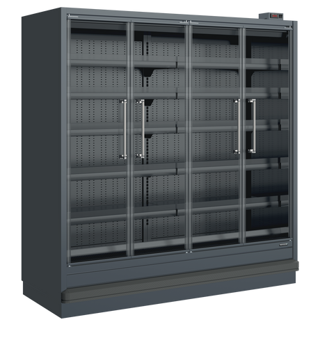 Tefcold Remote Multideck - Extended Height 4-Door Glass, -1 to +5°C – Trojan T20 FGD EHA