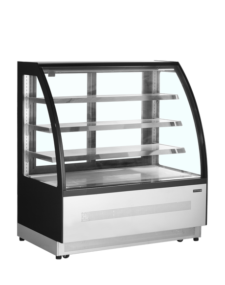 Tefcold Chilled Display Cabinet 218L, 2-Door Sliding Glass, +2 to +8°C – LPD1200C