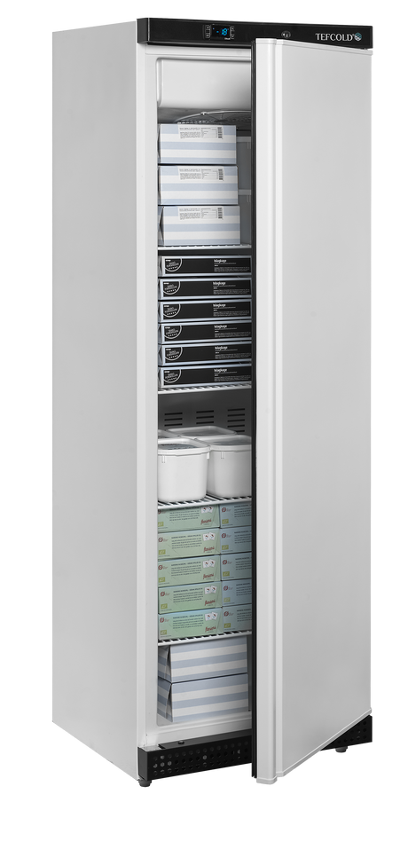 Tefcold Fan Assisted Upright Freezer 340L, Solid Door, -24 to -10°C – UF400V – image 2