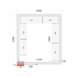CRNF2427 - Shelf Rack System Kit