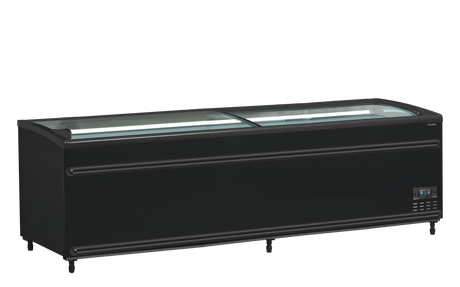 Tefcold Black Supermarket Chiller / Freezer 718L, -24 to -18 / -1 to +8°C – SFI250B-CF VS