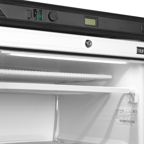 Tefcold Glass Door Display Freezer 270L, Glass Door, -23 to -18°C – UFFS371G – image 4