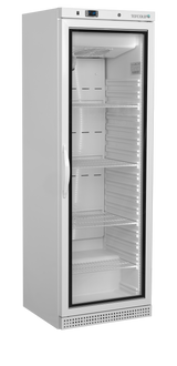 Glass door display freezer - UF400VGW