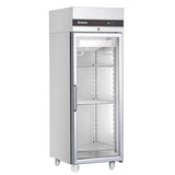 Single Glass Door Heavy Duty 2/1 Refrigerator 654 L