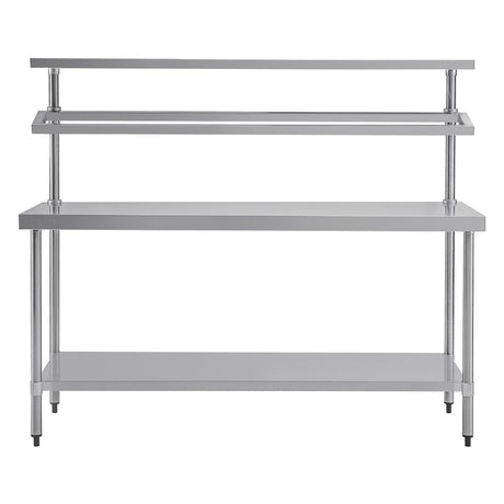 Vogue Stainless Steel Prep Station with Gantry Large 1800x600mm