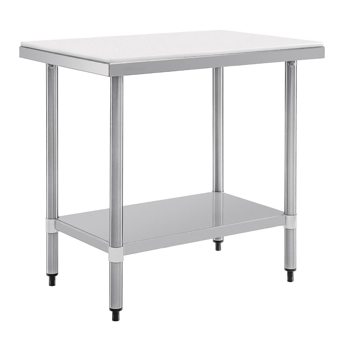 Vogue Stainless Steel Chopping Board Table 900x600mm