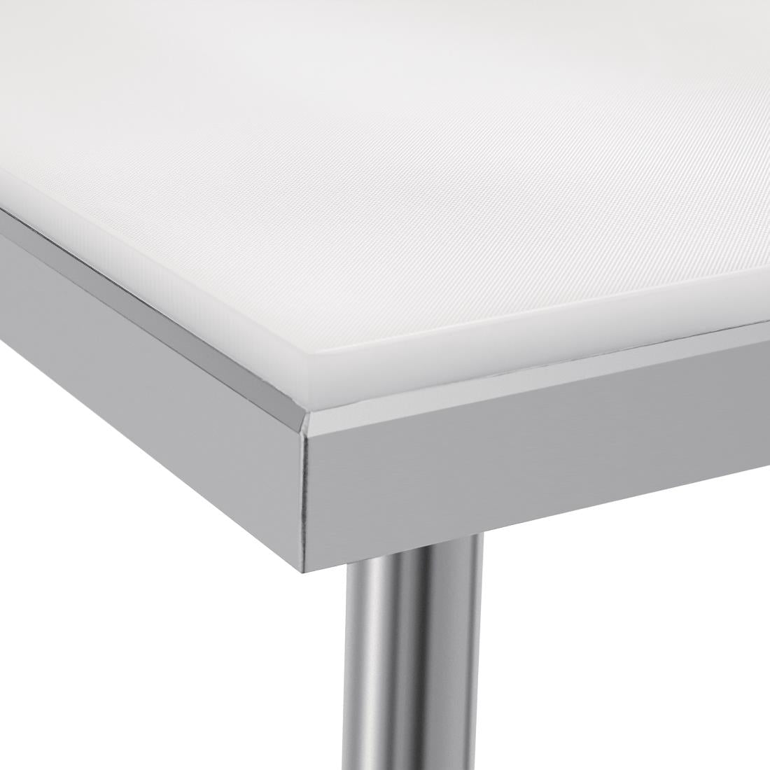Vogue Stainless Steel Chopping Board Table 900x600mm