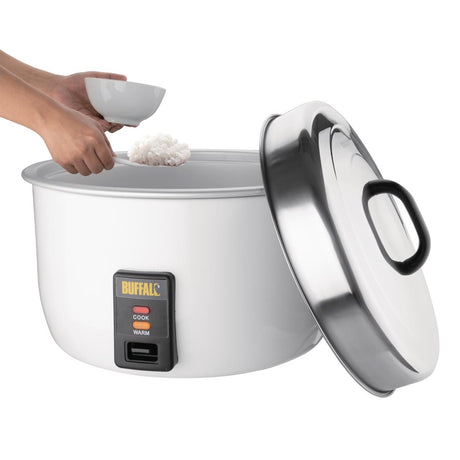 Buffalo Large Commercial Rice Cooker 23Ltr