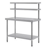 Vogue Stainless Steel Prep Station 1200x600mm