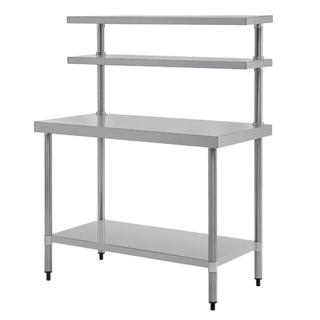 Vogue Stainless Steel Prep Station 1200x600mm