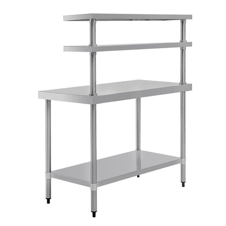 Vogue Stainless Steel Prep Station 1200x600mm