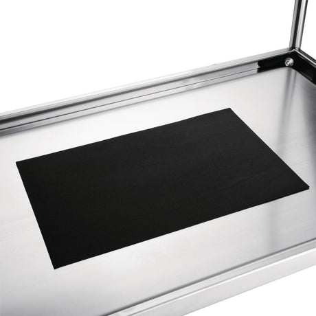 Vogue Stainless Steel 3-Tier Deep Tray Clearing Trolley