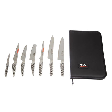 Global 7-Piece Knife Set with Case