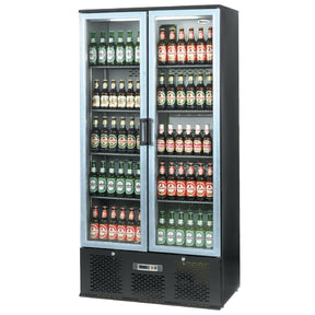 Infrico Upright Back Bar Cooler with Hinged Doors 492 Bottles ZXS20