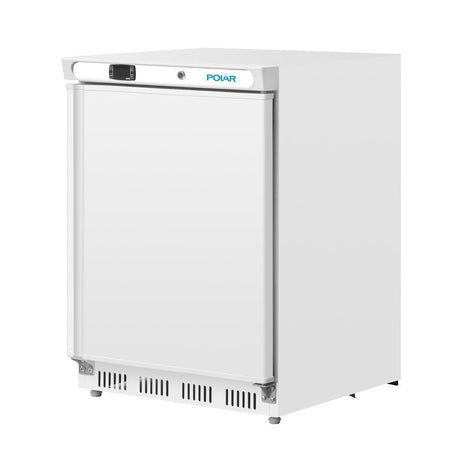 Polar C-Series Undercounter Freezer White 140Ltr