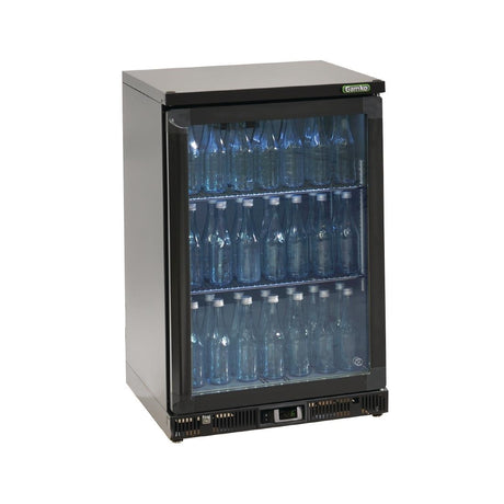 Gamko Bottle Cooler with Single Hinged Door 150Ltr Black
