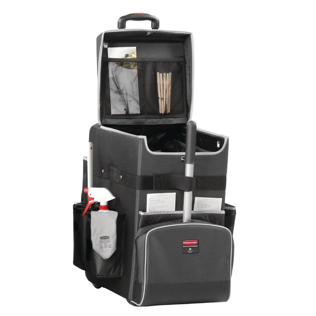 Rubbermaid Quick Cart Black Large